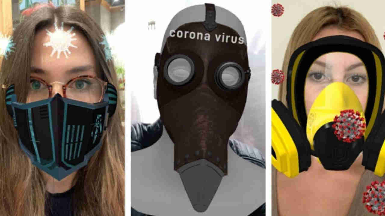 . Artık yeni tip Corona virüsünün AR efektleri bulunmayacak.