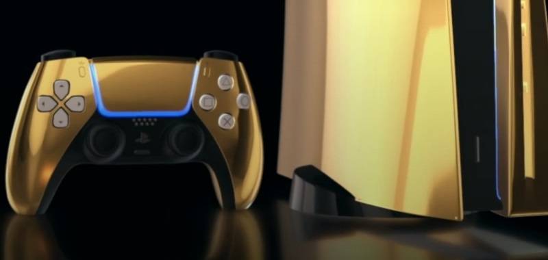 Altın kaplama PlayStation 5 üretildi