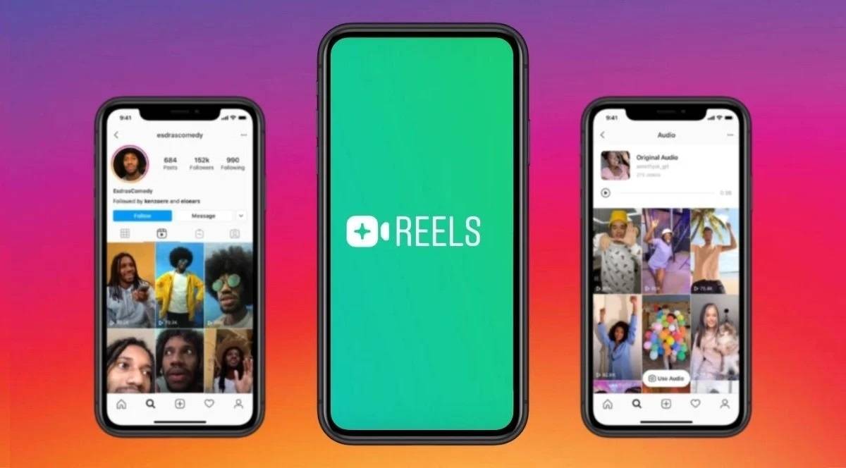 Instagram Reels'e özel buton tasarladı