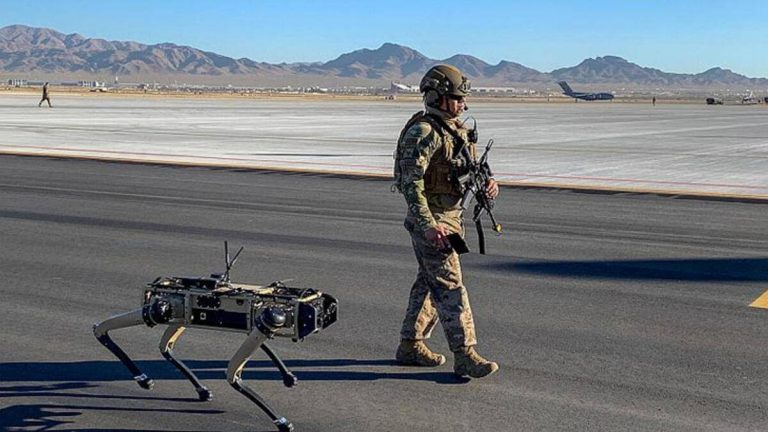 ABD ordusu robot köpek test ediyor