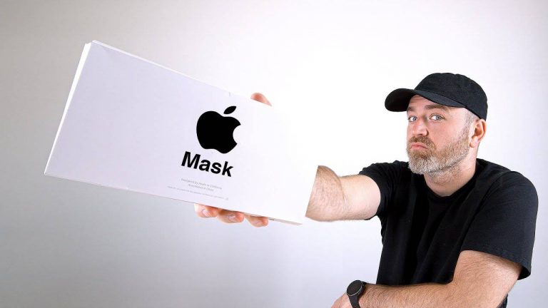Apple yüz maskesi ortaya çıktı