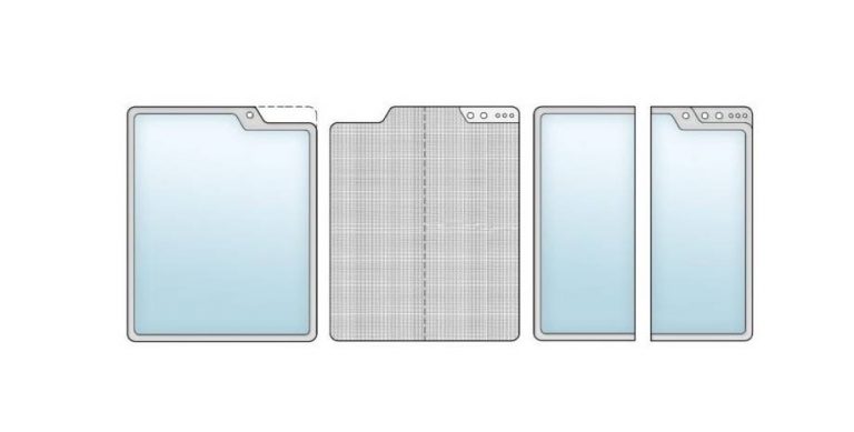 katlanabilir telefon patenti