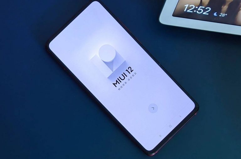 MIUI 12 çoklu görev arka planı test ediliyor