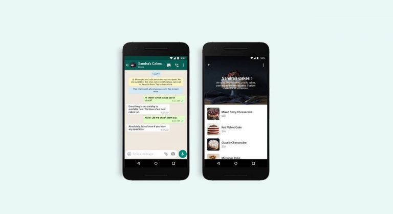 WhatsApp alışveriş