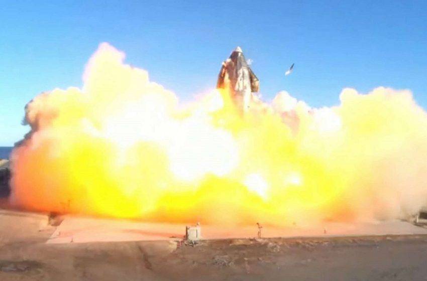 SpaceX Starship roketi patladı! (VİDEO)