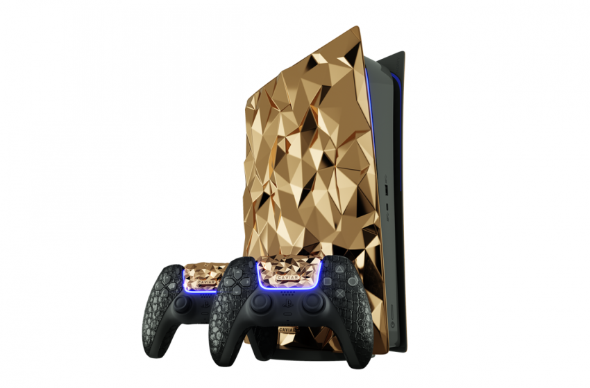 20 kg altın kaplama PlayStation 5 tanıtıldı!