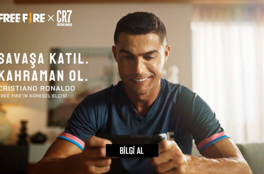 Cristiano Ronaldo Free Fire oyununa katıldı