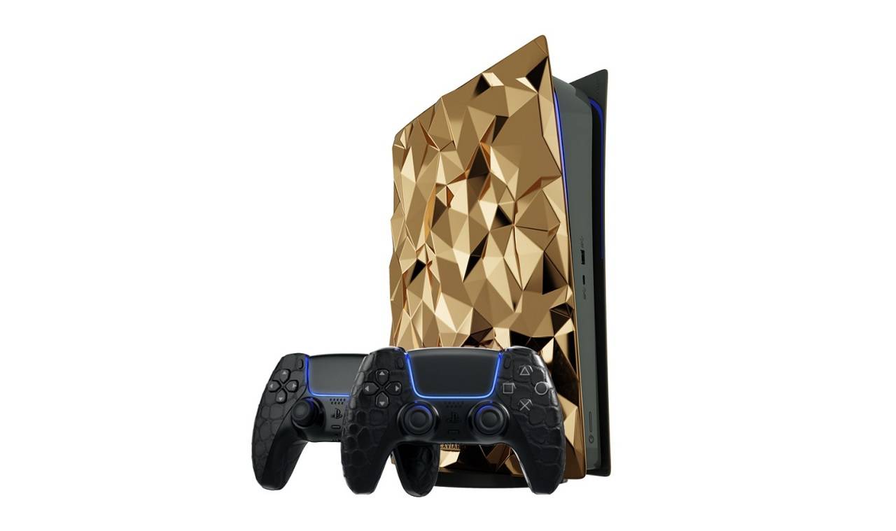 altın kaplama PlayStation 5