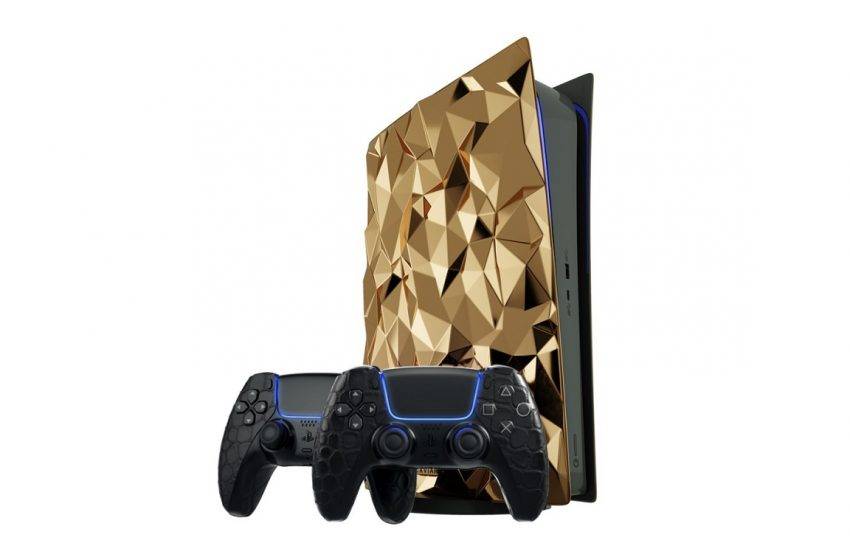 500 bin dolarlık altın kaplama PlayStation 5!
