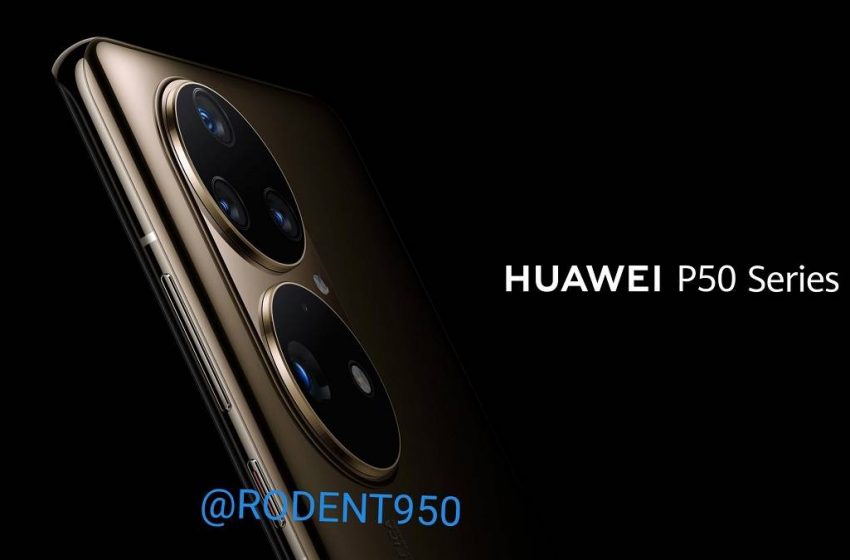 Huawei P50 serisinin tasarımı sızdırıldı
