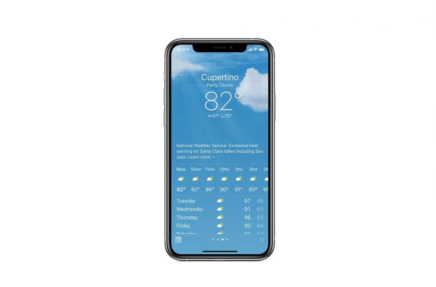 iPhone hava durumu neden 69 sayısını göstermiyor?
