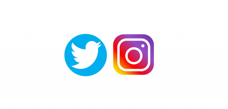Twitter, Instagram bağlantı