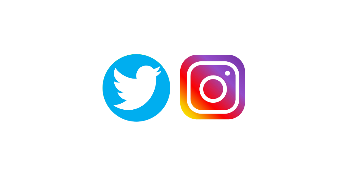 Twitter, Instagram bağlantı