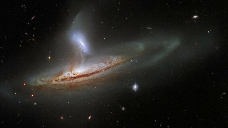 Galaksilerin etkileşimi görüntülendi