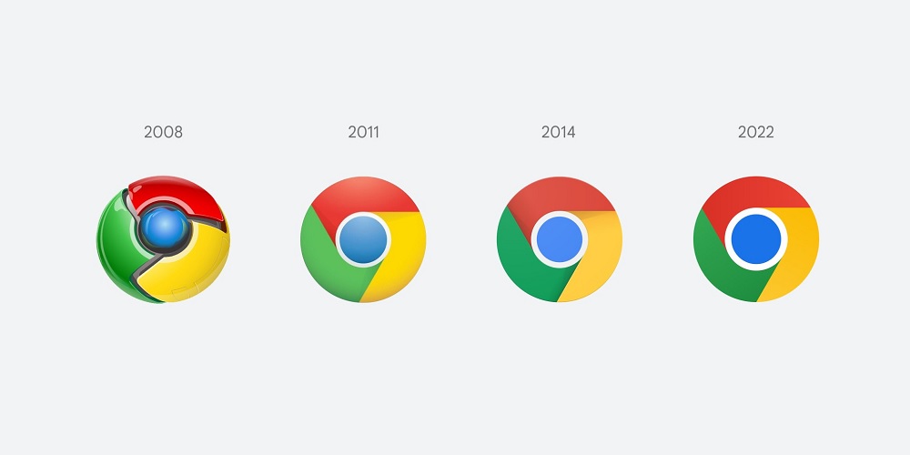 Google Chrome logosu boyandı