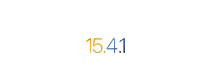 iOS 15.4.1 güncellemesi