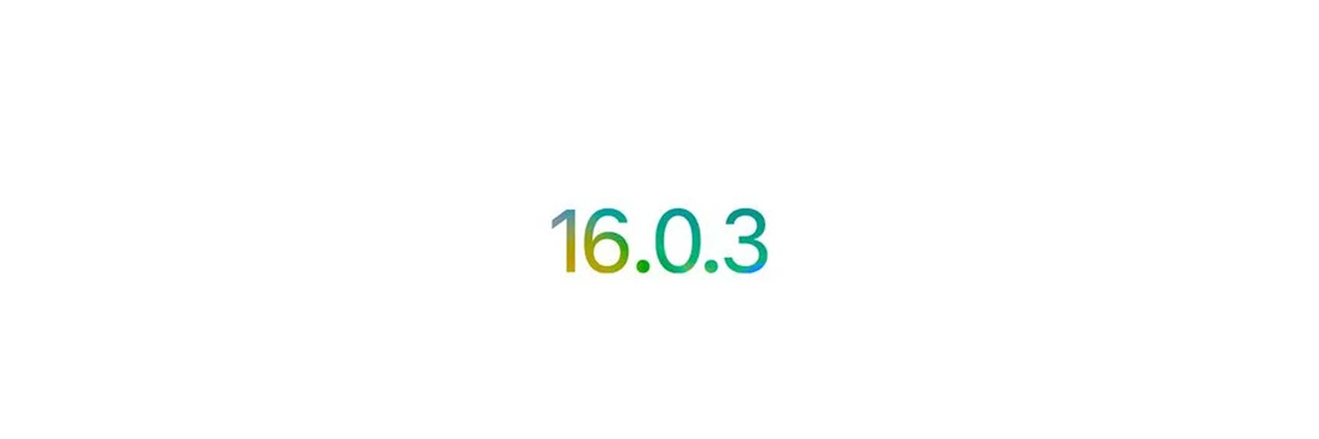 iOS 16.0.3 güncellemesi
