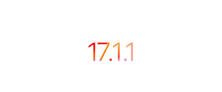 iOS 17.1.1 güncellemesi